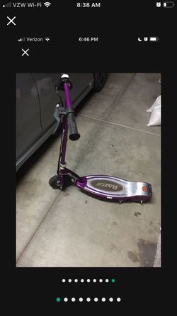 Electric Razor Scooter E150  Rare Purple