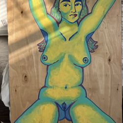 Painting Of A Woman Art