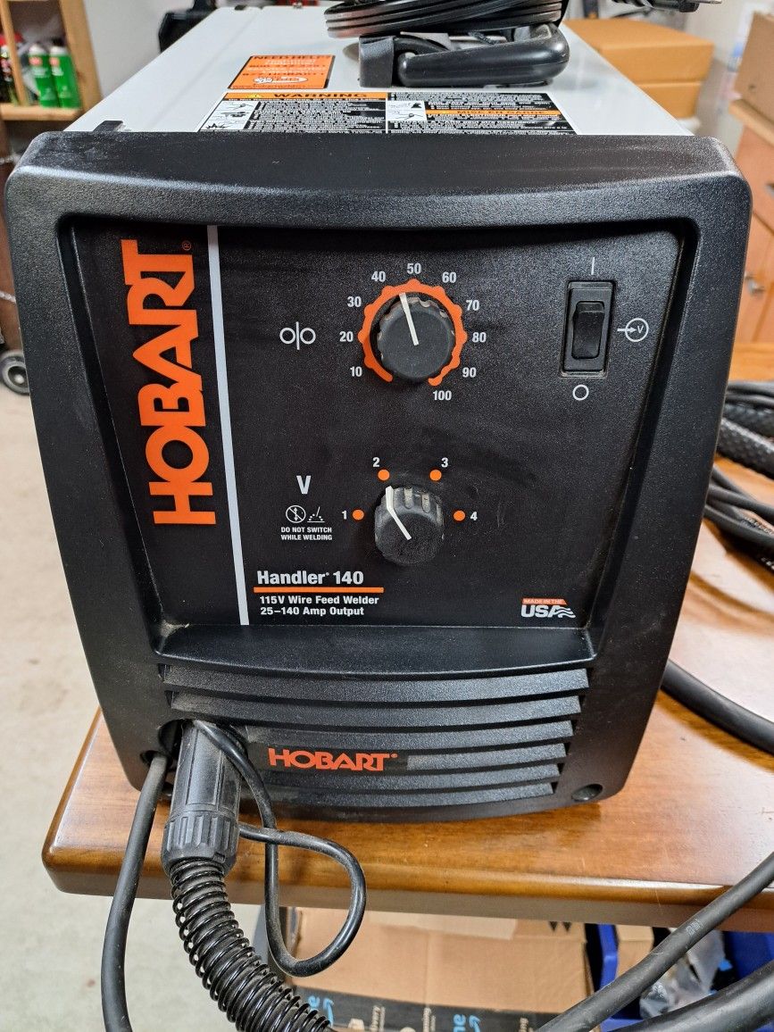 Hobart 140 Mig And Flux Core Welder