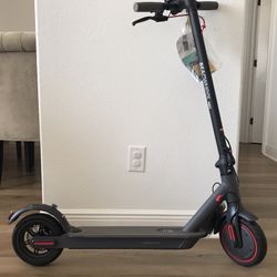 NEW! Electric Scooter, 15.4 Mph, 360 Watt-hours, Charger & Manual Included. Gray