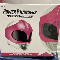 Lightning collection - Pink Ranger Helmet