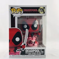 Funko Pop Deadpool In Cake 
