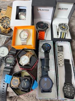 BUNDLE OF 21 WATCHES with MOVADO, CITIZEN,RADO, SKAGEN, INVICTA, G-SHOCK… and more