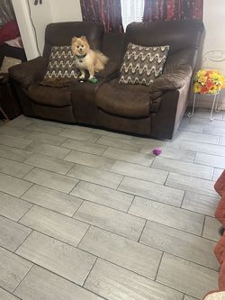 2 attached recliners