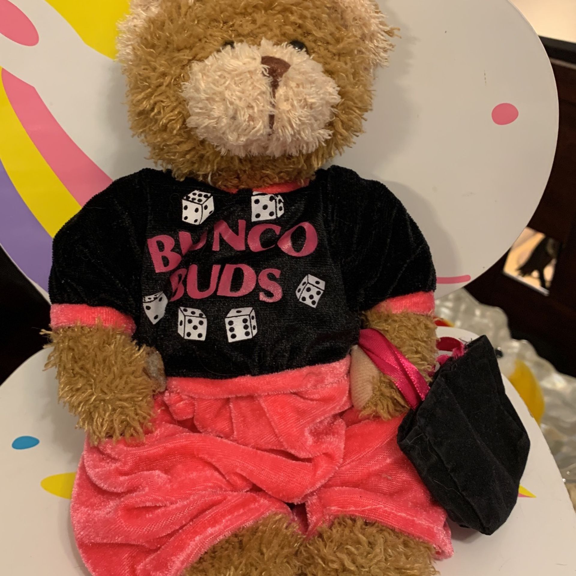Teddy Bear BUNCO BUDS 11”