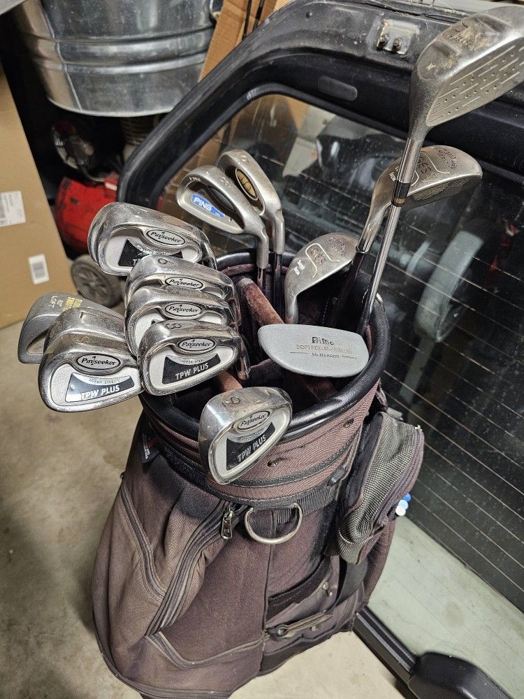 Golf Club Set With Bag