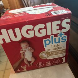 192 Huggies Size 1