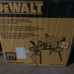 DeWalt Table Saw 10in