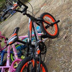 Child’s Practically New Mongoose 12 inches With  Hand Brakes 