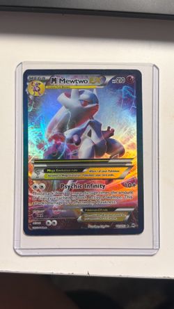 Pokemon Mega Mewtwo EX 160/162 Full Art Holo Card