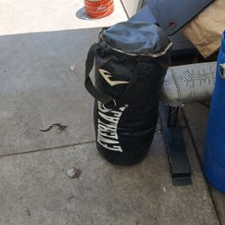 Everlast punching bag and boxing gloves lmkk📲📲📲