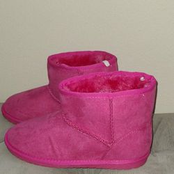 NEW Girls Size 5 Boots Pink