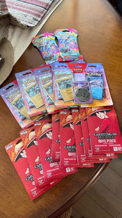 Pokemon and one piece bundle
