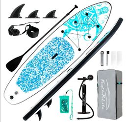 SUP new in box stand up paddleboard paddle board surf surfing surfboard canoe kayak