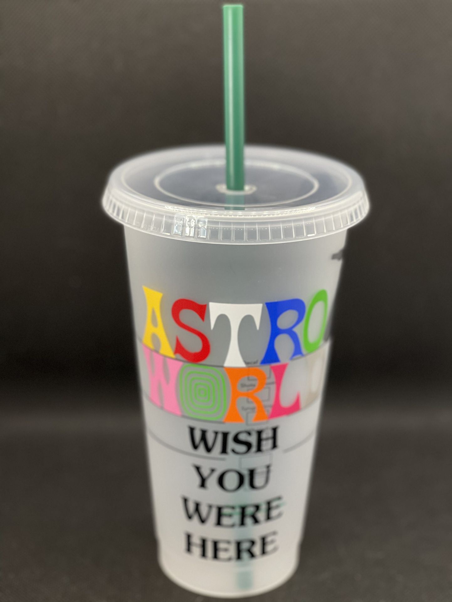 Starbucks Travis Scott Astroworld Custom Cup