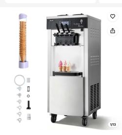 Vevor commercial soft serve ice cream machine