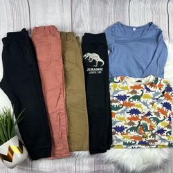 4T Boy Uniqlo & More Kids Fall Winter Bundle Long Pants Heat tech