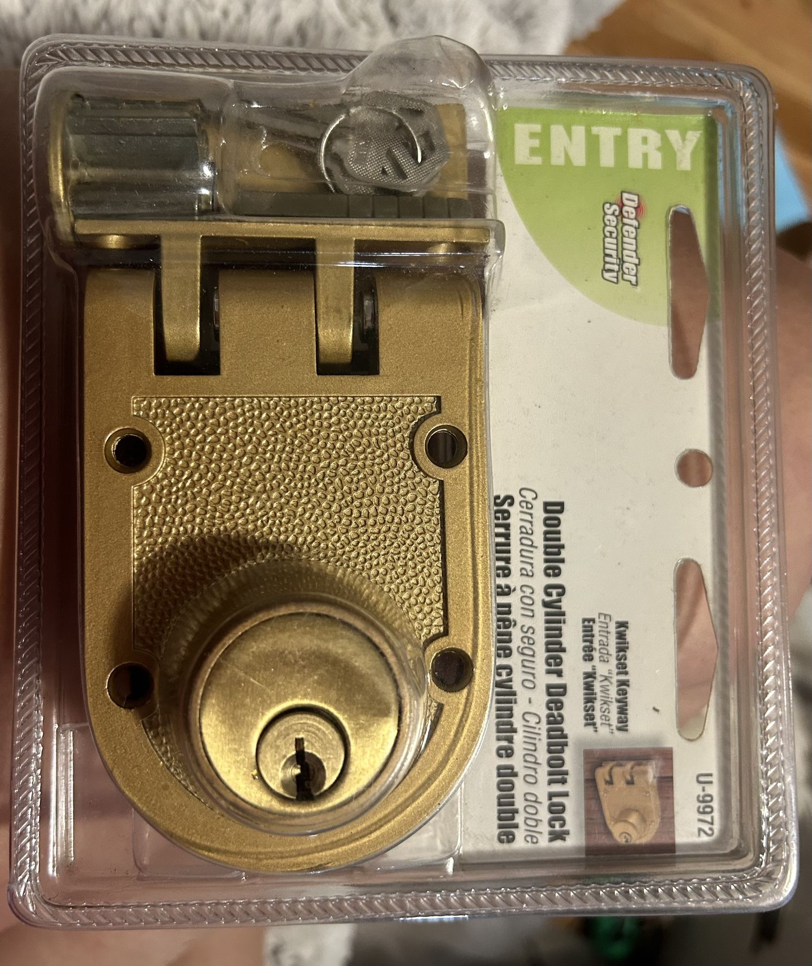 Double Cylinder Deadbolt Lock