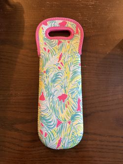 Lilly pulitzer wine bag