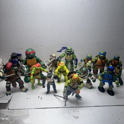 TMNT action figures Lot
