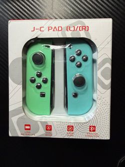 Wireless J-C Pad Controller Set for Nintendo Switch Joy-Con Style Dual Shock Bluetooth