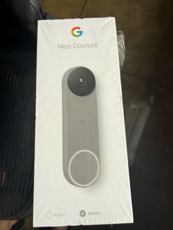 Google Nest Doorbell (Battery) - Ash Wireless