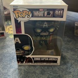 Funko Pop Zombie Captain America 941