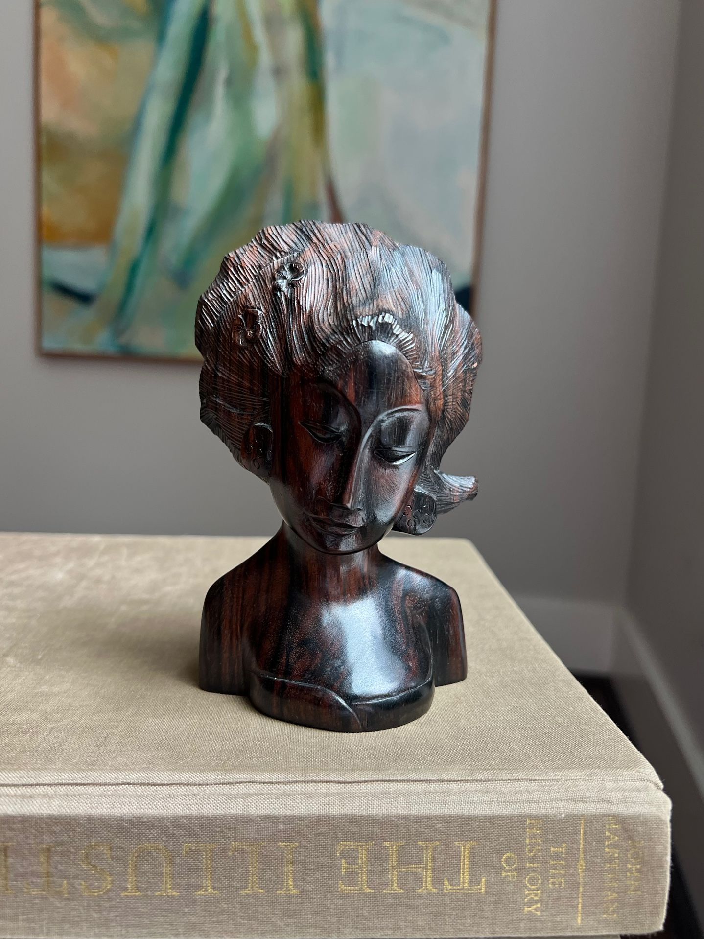 Small Vintage Balinese Sculpture ( H5.5” L3.5” D2” ) firm on price