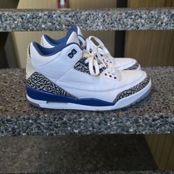 Nike Air Jordan 3 Retro 2011 OG True Blue Men’s size 9.5