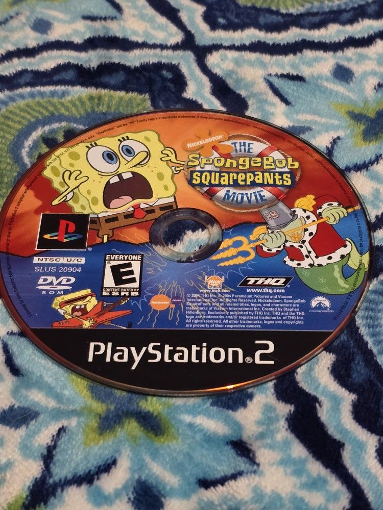 Spongebob Squarepants The Movie PS2