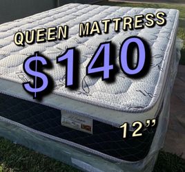 New queen mattress only $140