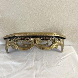 Gold Vintage Plastic Shelf