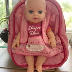 Bitty Baby Backpack Baby Carrier