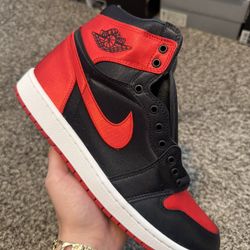 Retro 1 Satin Bred 