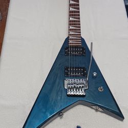 Jackson RX-10 Swirl - Light Metallic Blue/Silver Swirl