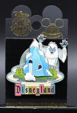 Disney Abominable Snowman Matterhorn Retro 50th Anniversary Free D Pin (C9)