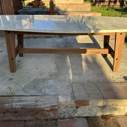 Faux Marble Coffee Table 