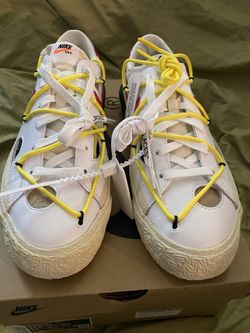 Nike Off White Blazer Low University Red Size 11.5