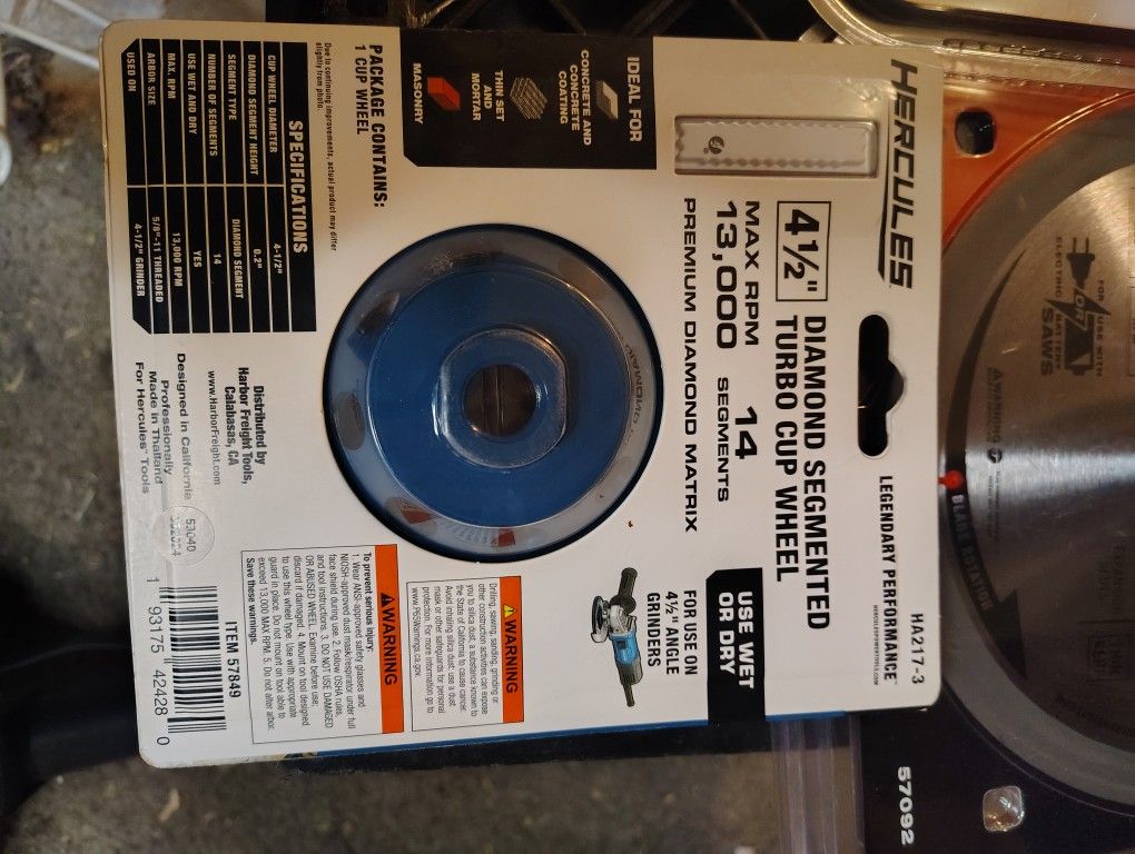 Circular Saw blades & Diamond Segmented Wheel