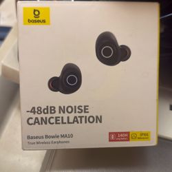Baseus Active Noise Cancelling Wireless Earbuds, Reduce Noise by Up to 95%, 140H
