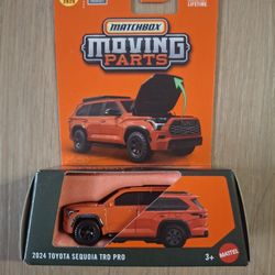 Matchbox 24 Toyota Sequoia TRD Pro Hood Opens