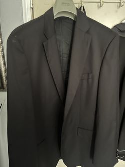 Hugo Boss Black Suit Jacket Size 48 XXl