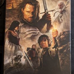 Lord Of The Rings - The Return Of The King On 2 VHS Movie Tapes 2004 - 3 Hrs 21 Min Pickup -$5
