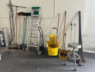 Various warehouse items