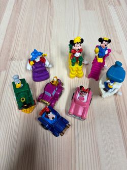 Disney Mickey Mouse Characters Toy Figure Set
