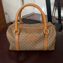 Vintage Gucci Boston Duffle Bag