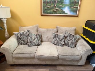 Love Seat and a Sofa