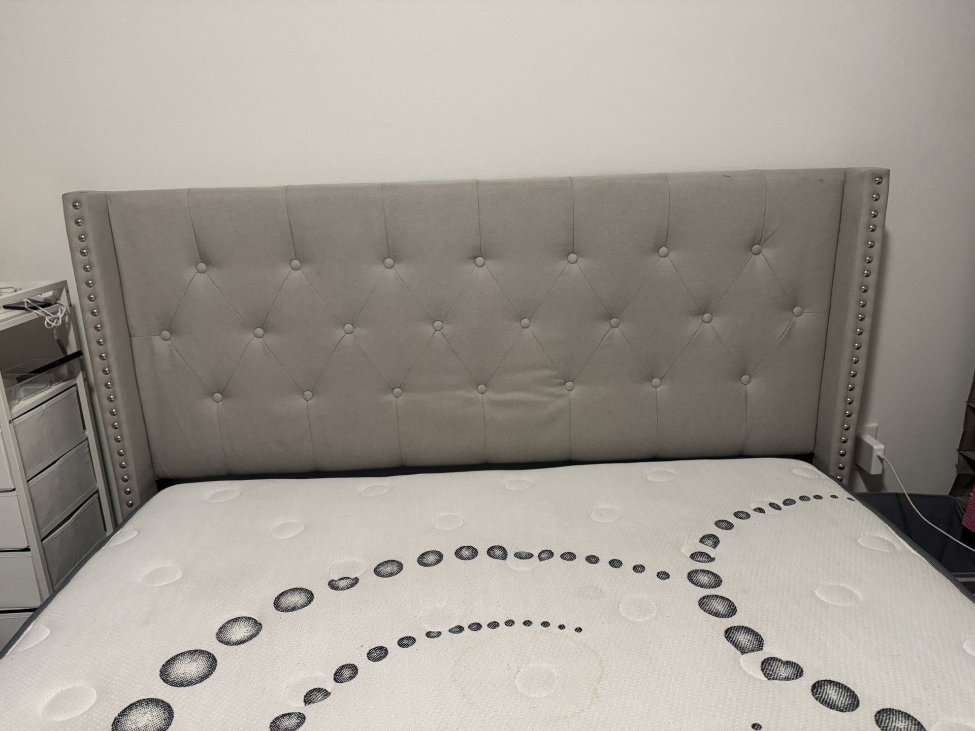 Queen Bed Frame + Mattress Set