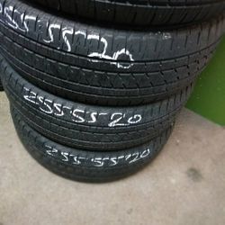 (4) USED TIRES