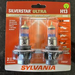 Headlights -Silverstar Ultra H13 (Brand new. Unopened)